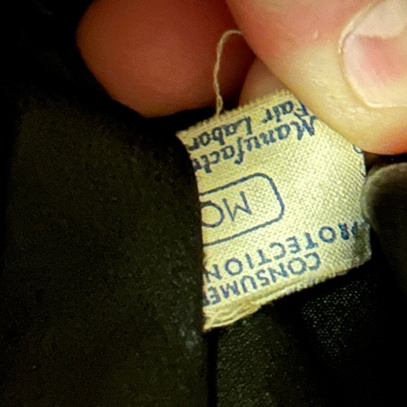 Vintage 1940s/1950s Worumbo Cashmere one button swing coat M Woolen long - Picture 8 of 10